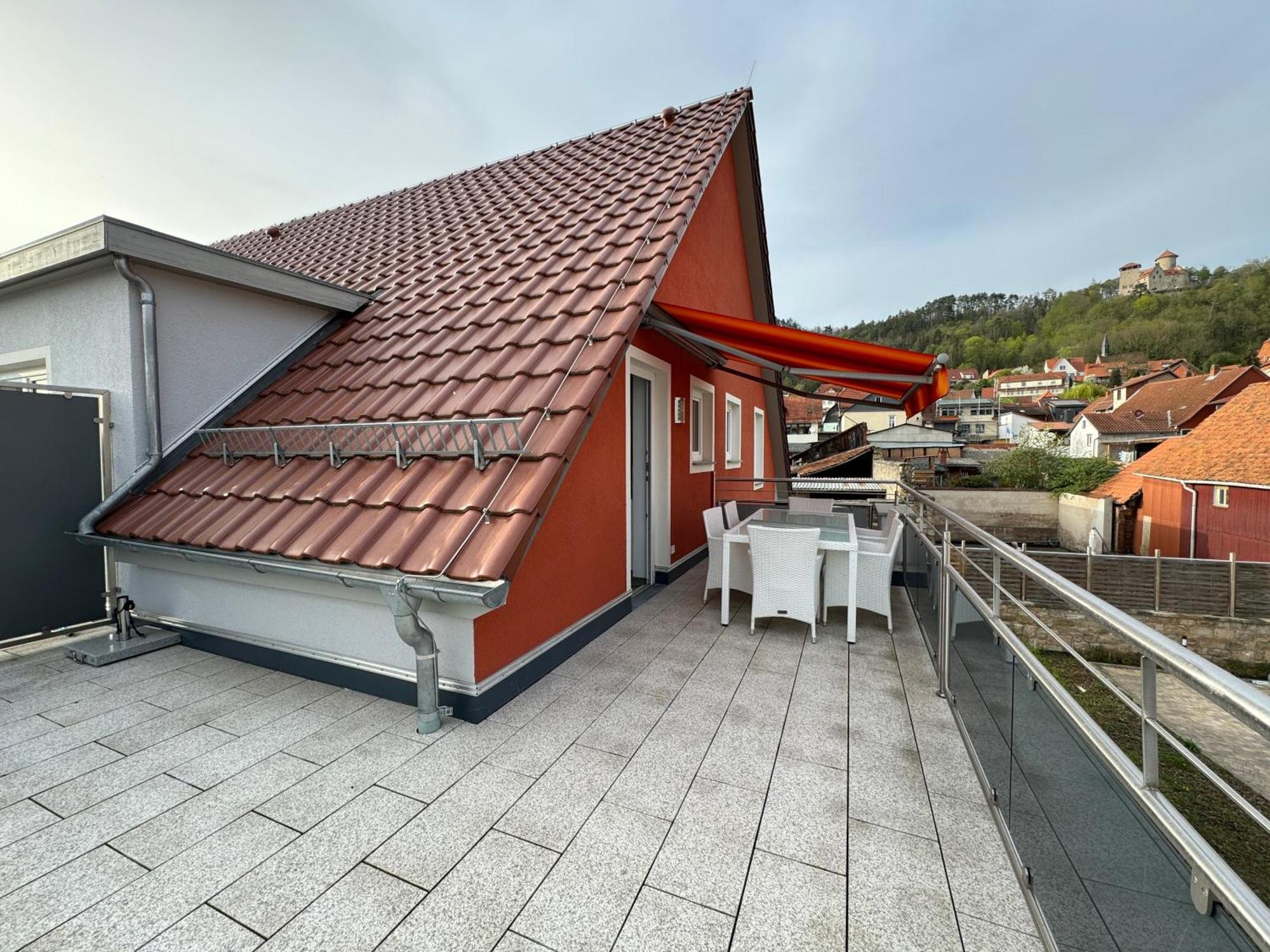 Markina: Penthaus - Burgblick Treffurt Buitenkant foto