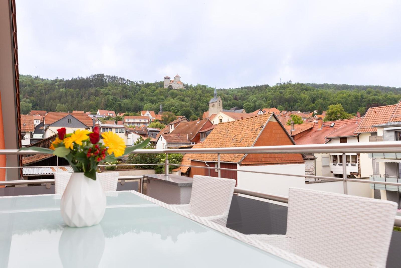 Markina: Penthaus - Burgblick Treffurt Buitenkant foto